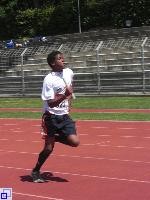 Schüler beim Staffellauf